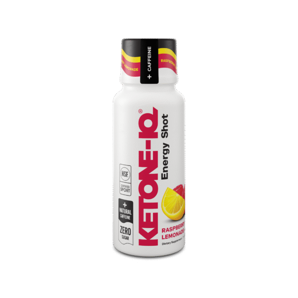 Ketone-IQ +Caffeine Shot Limonada de frambuesa
