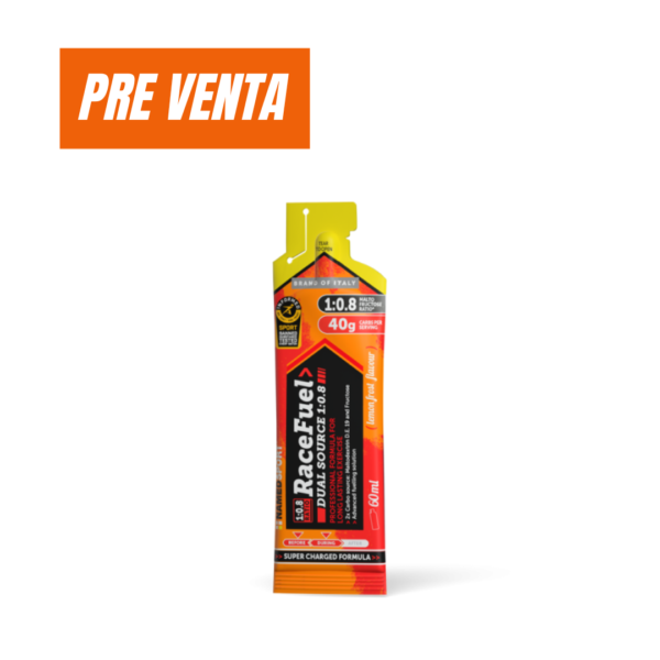 PRE-VENTA RACE FUEL GEL LEMON NAMED DOBLE FUENTE - 60ML (LIMÓN)