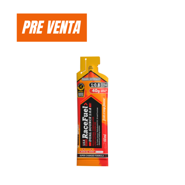 PRE-VENTA RACE FUEL GEL ORANGE NAMED DOBLE FUENTE - 60ML (NARANJA)