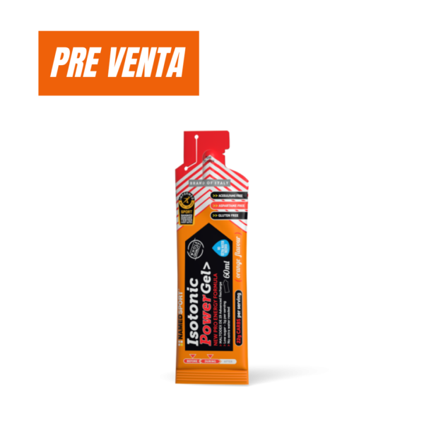 PRE-VENTA ISOTONIC POWER GEL ORANGE - 60ML (NARANJA)