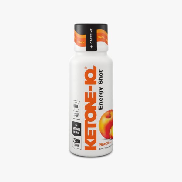Ketone-IQ +Caffeine Shot Durazno
