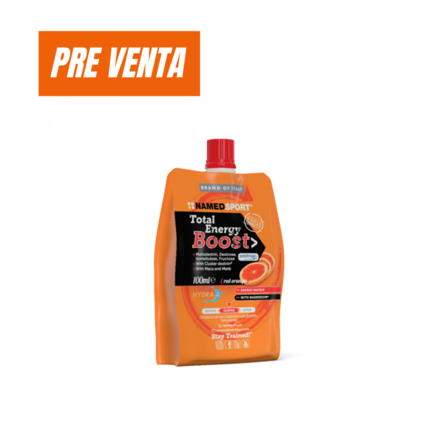 PRE-VENTA TOTAL ENERGY BOOST RED ORANGE - 100ML (NARANJA ROJA)