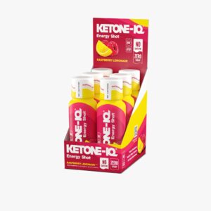 Ketone-IQ No Caffeine Shot  X6 Limonada de frambuesa