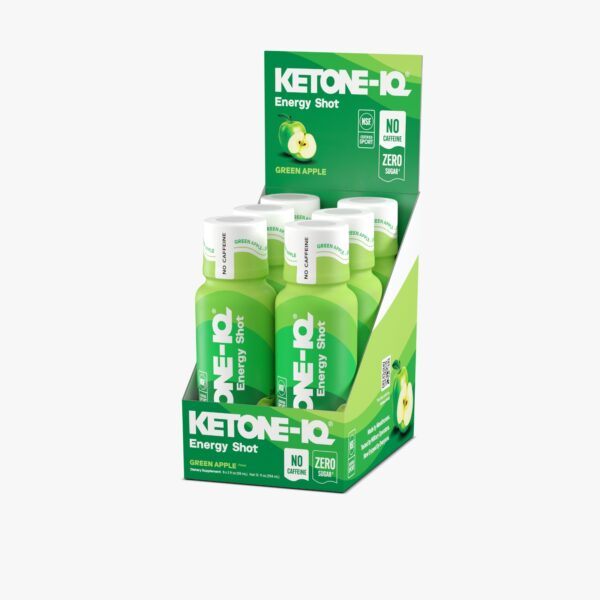Ketone-IQ No Caffeine Shot  X6 Manzana verde